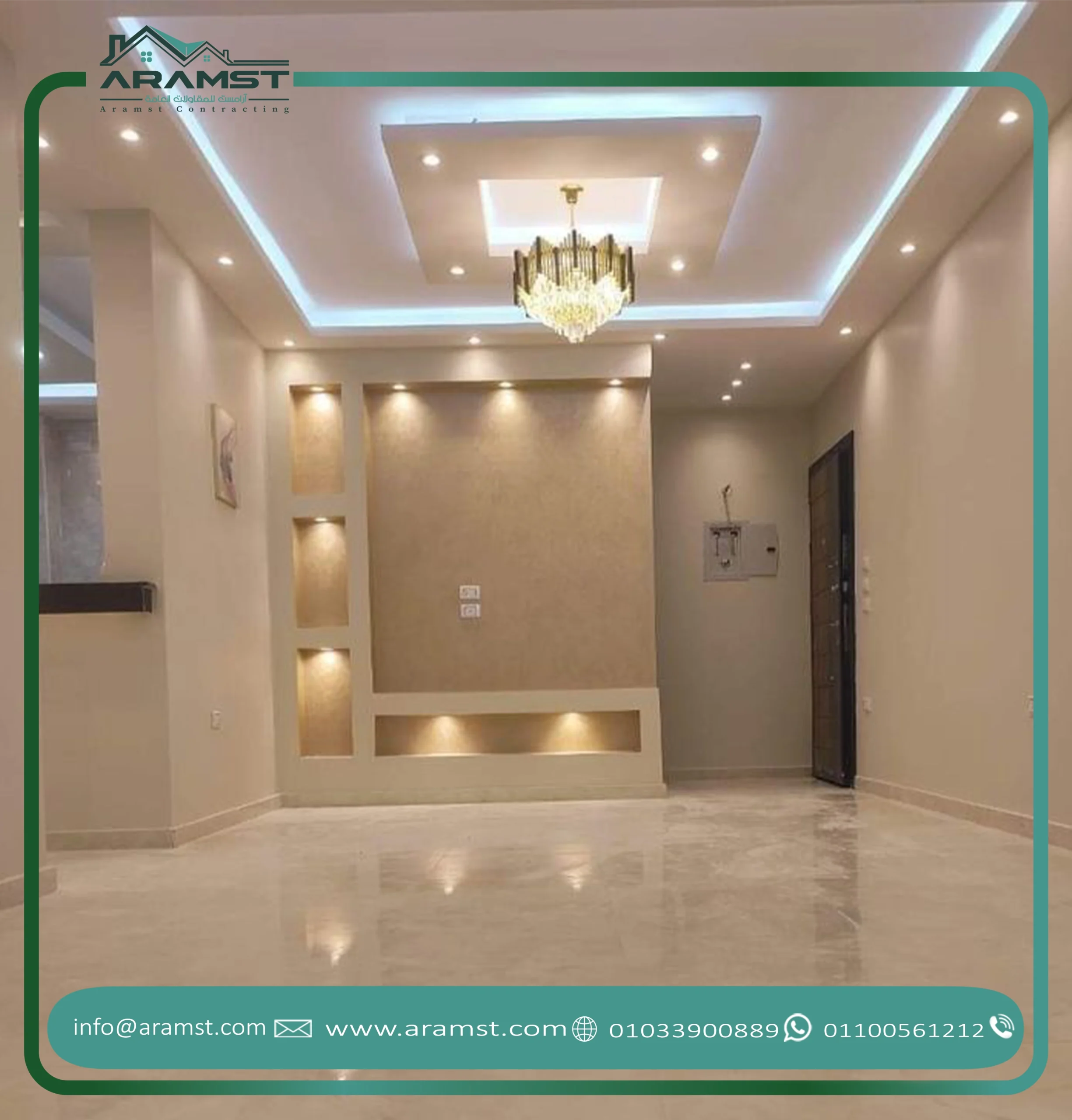 تشطيب ڤيلا بحدائق الاهرام البوابعة الرابعة