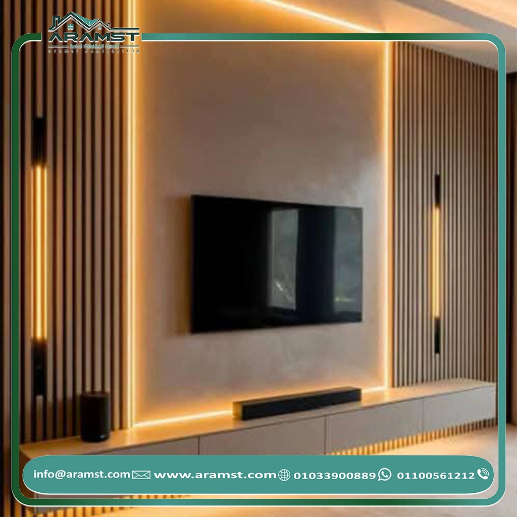 ديكور شاشات جبسمبورد شاشة ديكور داخلي (6)